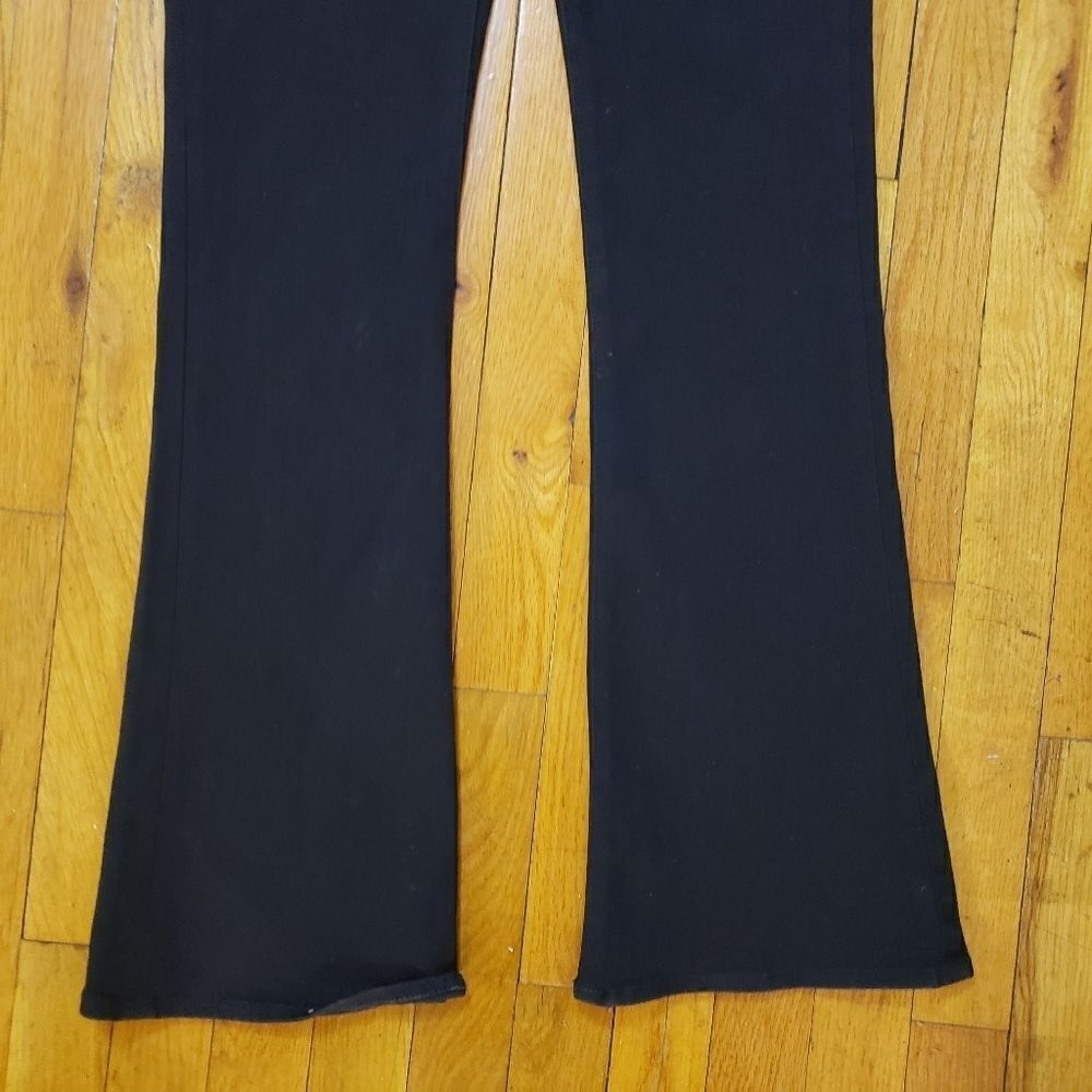Rock & Republic Women's Jeans Boot cut Dark Wash Stretchy Bling Pockets Sz 6 - Picture 7 of 14